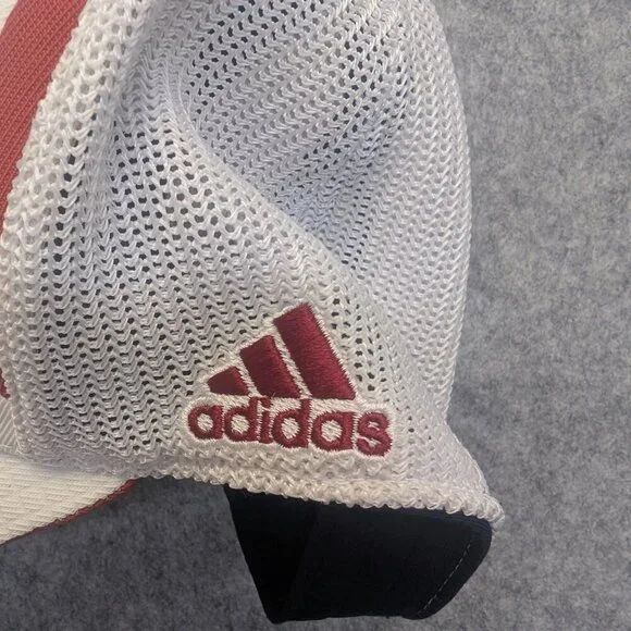 Adidas Miami Heat White & Red Mesh Cap NBA - Picture 3 of 7